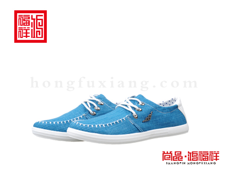 鸿福祥布鞋男鞋N252129绿色轻便鞋