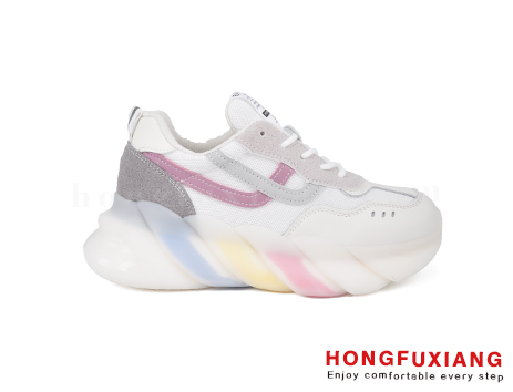 鸿福祥女鞋HL511202白色